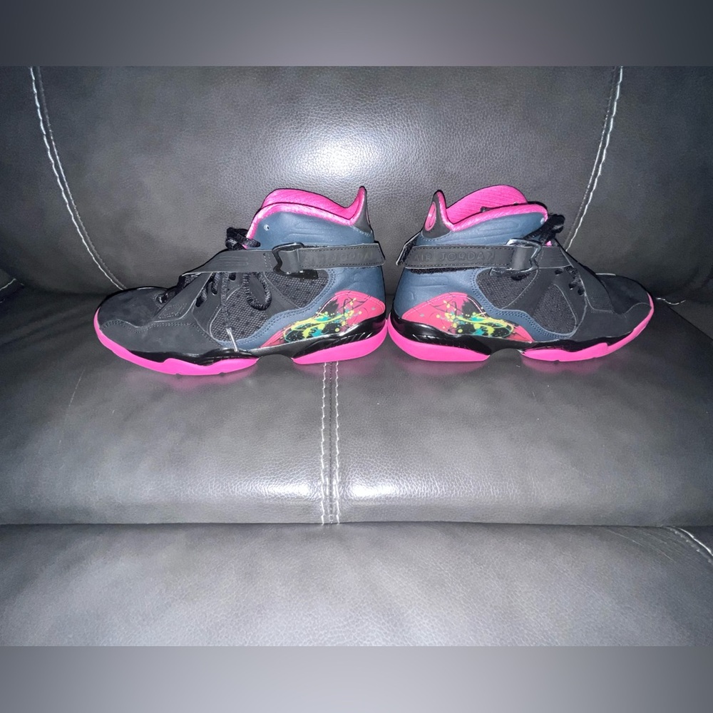 Air Jordan 8.0 black and pink